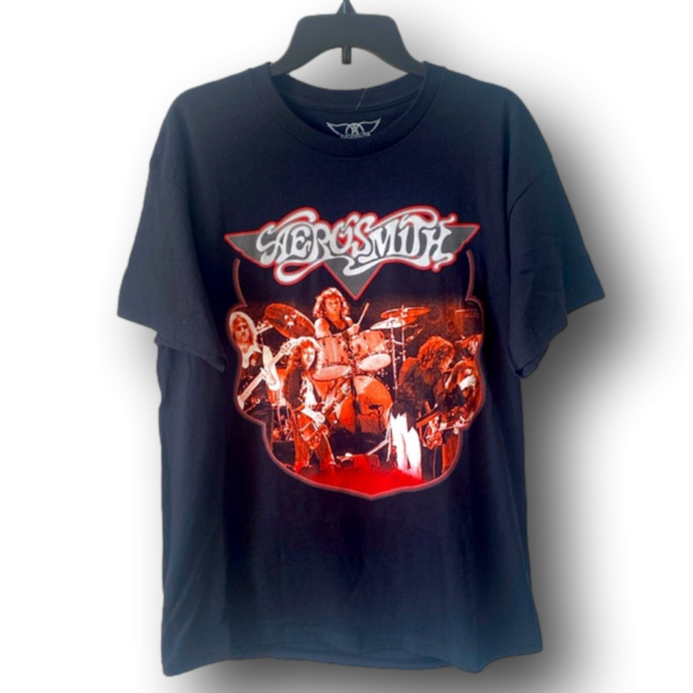 Aerosmith Greatest Hits Double-Sided Graphic T-Shirt - Size Large - NWT